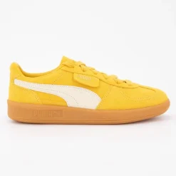 Baskets jaune palermo cuir Mixte PUMA
