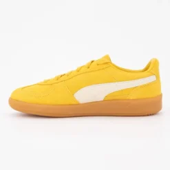 Baskets jaune palermo cuir Mixte PUMA