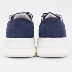 Baskets mediaval toile blue asuka Femme US POLO