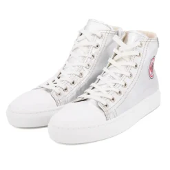 Baskets montantes argenté Femme ICECOOL SAINT TROPEZ