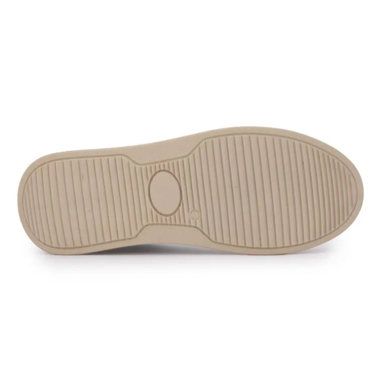 Baskets montantes argentée semelle épaisse Femme URBAN