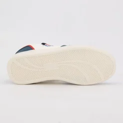 Baskets montantes avec lacets new york cheval brodé coloré Enfant AMERICAN COLLEGE