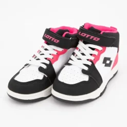 Baskets montantes avec scratch et lacets Enfant LOTTO