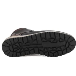 Baskets montantes effet vieux cuir doublées de fourrure Homme TOM TAILOR