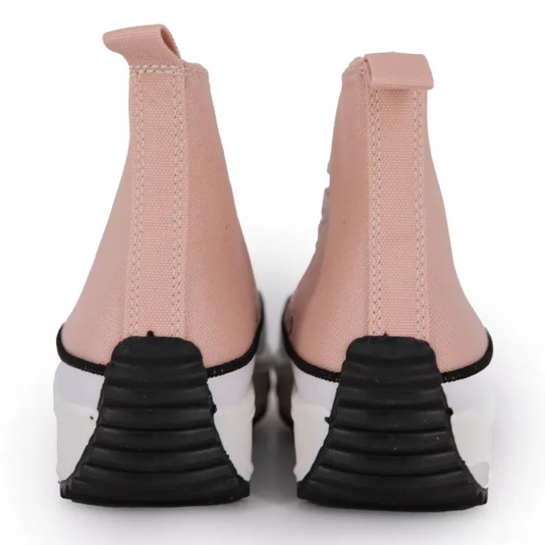 Baskets montantes Run Star Hike Plateform toile bayane Femme MANOUKIAN