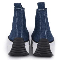 Baskets montantes Run Star Hike Plateform toile bayane Femme MANOUKIAN