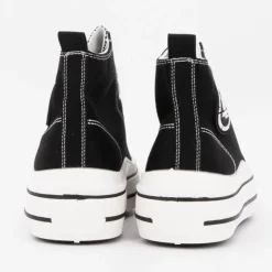 Baskets montantes toile unie melvina Femme BURTON OF LONDON