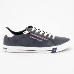 Baskets navy avec fermeture éclair Homme TOM TAILOR