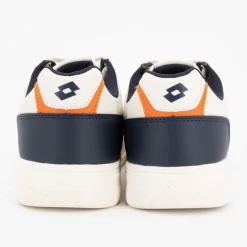 Baskets noires détail coloré à lacets Homme LOTTO