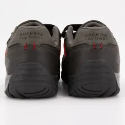 Baskets noires légères à scratch Homme DOCKERS BY GERLI