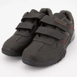 Baskets noires légères à scratch Homme DOCKERS BY GERLI