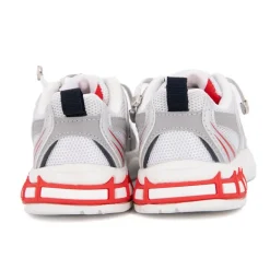 Baskets streetwear tissu avec touches de couleur Enfant US POLO