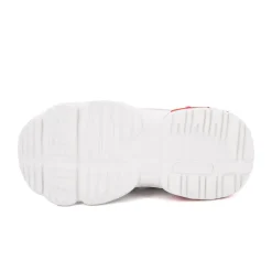 Baskets streetwear tissu avec touches de couleur Enfant US POLO