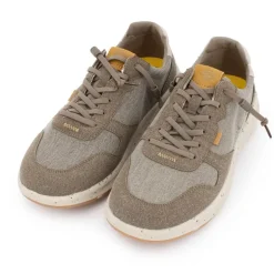 Baskets toile à lacets semelle tachetée Homme DOCKERS BY GERLI