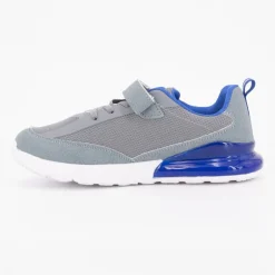 Baskets toile blue novara semelle bleu électrique Enfant LOTTO