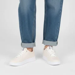 Baskets toile kosmo semelle blanche Femme US POLO