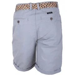 Bermuda bleu ciel avec ceinture Homme DEELUXE 74