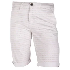Bermuda chino à motif vigon white Homme BLAGGIO