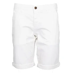 Bermuda chino blanc Bary avec revers Homme PANAME BROTHERS