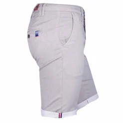 Bermuda chino coton stretch armuré Varen Homme BLAGGIO