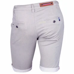 Bermuda chino coton stretch armuré Varen Homme BLAGGIO