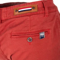 Bermuda chino coton stretch armuré Varen Homme BLAGGIO