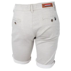 Bermuda chino coton stretch armuré Varen Homme BLAGGIO