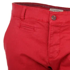 Bermuda chino coton stretch armuré Varen Homme BLAGGIO