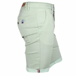 Bermuda chino coton stretch armuré Varen Homme BLAGGIO