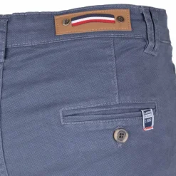 Bermuda chino coton stretch armuré Varen Homme BLAGGIO