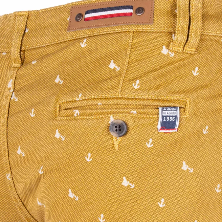 Bermuda chino imprime valon Homme BLAGGIO