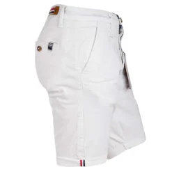 Bermuda chino venili coton stretch popeline revers gansé bouton Homme BLAGGIO