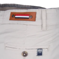 Bermuda chino venili coton stretch popeline revers gansé bouton Homme BLAGGIO