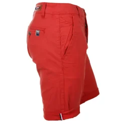 Bermuda chino venili coton stretch popeline revers gansé bouton Homme BLAGGIO