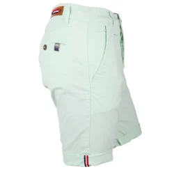 Bermuda chino venili coton stretch popeline revers gansé bouton Homme BLAGGIO