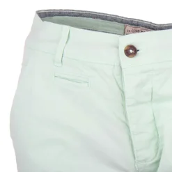 Bermuda chino venili coton stretch popeline revers gansé bouton Homme BLAGGIO