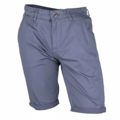 Bermuda chino venili coton stretch popeline revers gansé bouton Homme BLAGGIO