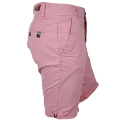Bermuda chino venili coton stretch popeline revers gansé bouton Homme BLAGGIO