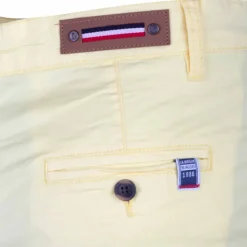 Bermuda chino venili coton stretch popeline revers gansé bouton Homme BLAGGIO