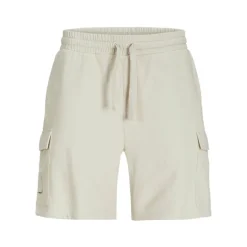 Bermuda coton kane moonbeam avec poches Homme JACK & JONES