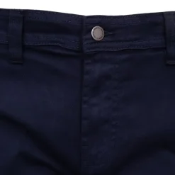 Bermuda en coton chino avec revers Homme BILL TORNADE