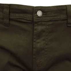 Bermuda en coton chino avec revers Homme BILL TORNADE