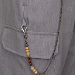 Bermuda Grigio cargo avec chaine décorative Homme IMPERIAL