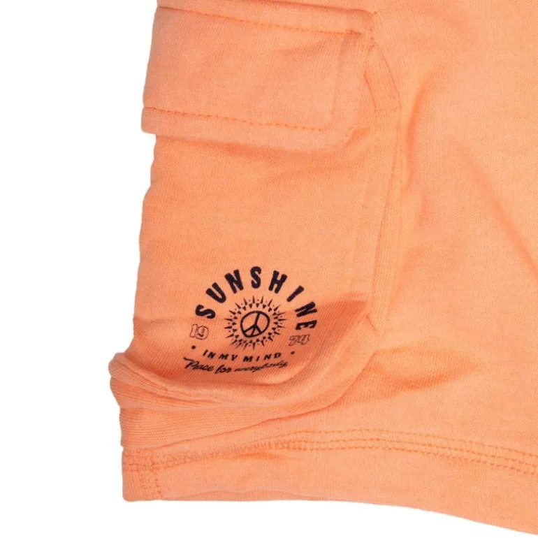 Bermuda jogging corail Garçon Enfant DEELUXE 74