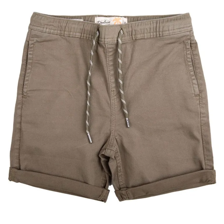 Bermuda kaki en toile Garçon Enfant DEELUXE 74