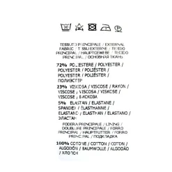 Bermuda Nero avec poches zippées Homme IMPERIAL