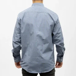 Bill00 chemise coton poly bleu royal - vichy Homme BILL TORNADE