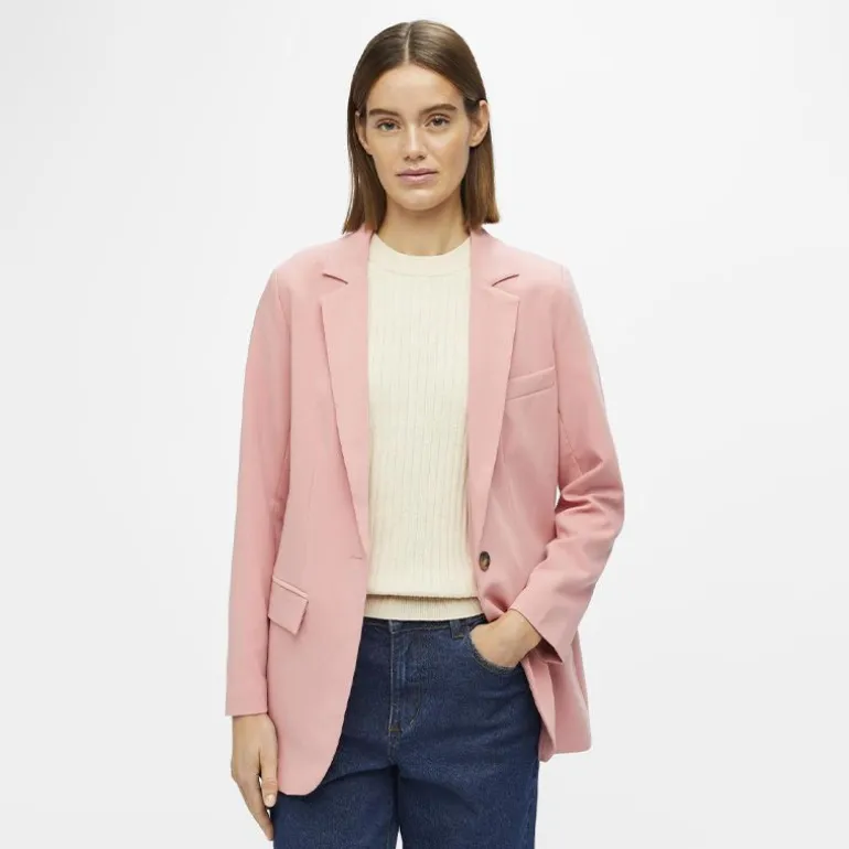 Blazer regular avec bouton Femme OBJECT