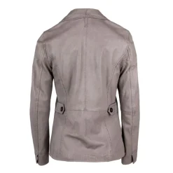 Blazer veste Yucca smoke en cuir Femme OAKWOOD