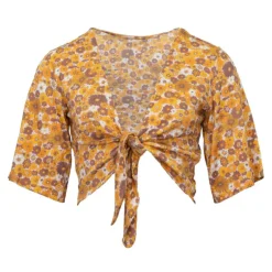 Blouse à nouer martina fleuri Femme ANTIK BATIK